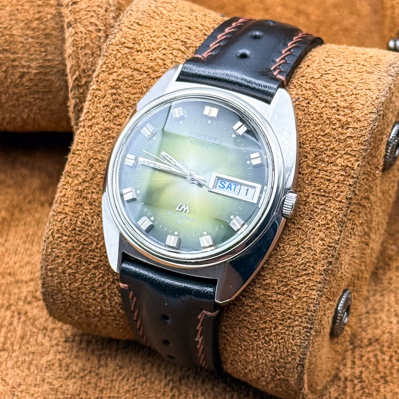 Seiko Seiko - Lord Matic "Gradient Green Sunburst" 絢映 – Ken’ei – Vivid Reflection - No reserve price - 5606-7230 - Men - 1972 vintage watch - image 16