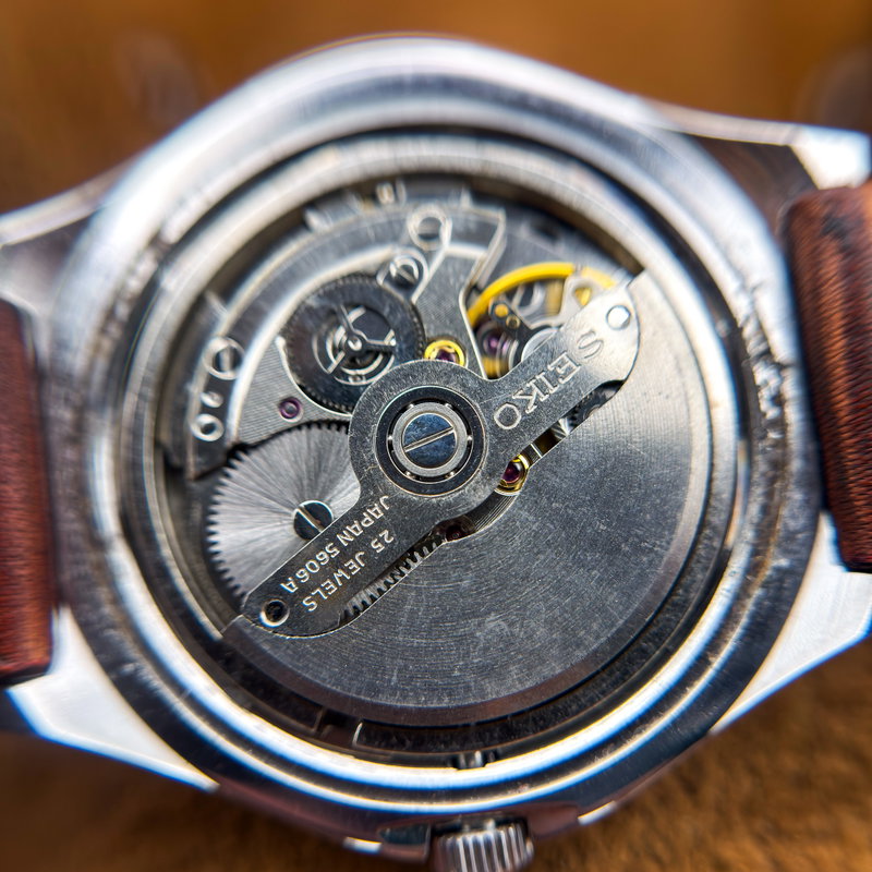 Seiko Seiko - Lord Matic "Gradient Charcoal Grey Sunburst" 晶紋 – Shōmon – Crystal Pattern - No reserve price - 5606-7290 - Men - 1974 vintage watch - image 24