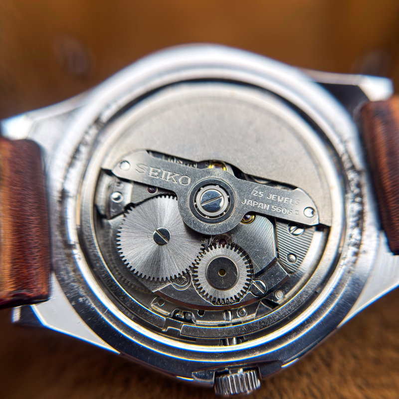 Seiko Seiko - Lord Matic "Gradient Charcoal Grey Sunburst" 晶紋 – Shōmon – Crystal Pattern - No reserve price - 5606-7290 - Men - 1974 vintage watch - image 25