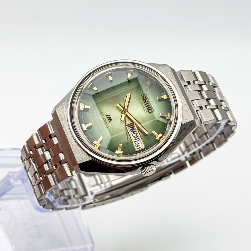 Seiko Seiko - Lord Matic "Gradient Emerald Green Sunburst" 翠光 – Suikō – Emerald Light - No reserve price - 5606-7320 - Men - 1973 vintage watch - image 10