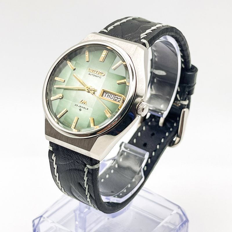 Seiko Seiko - Lord Matic "Gradient Green Sunburst" 翠輝 (Suiki) – Emerald Radiance - No reserve price - 5606-8110 - Men - 1975 vintage watch - image 2
