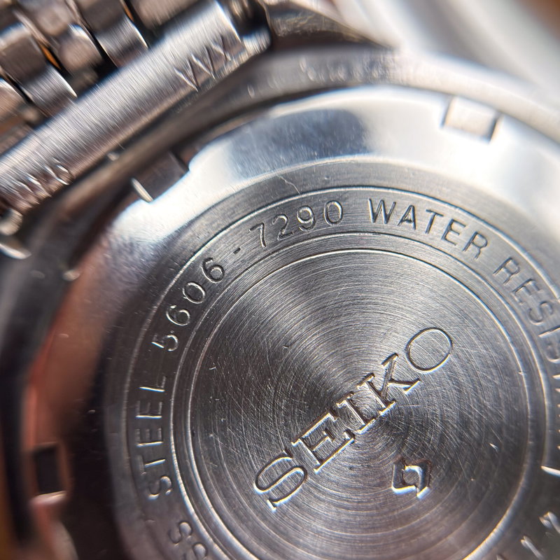 Seiko Seiko - Lord Matic "Gradient Charcoal Grey Sunburst" [Near-Mint] 深山 (Miyama) – Deep Mountain - 5606-7290 - Men - 1973 vintage watch - image 24