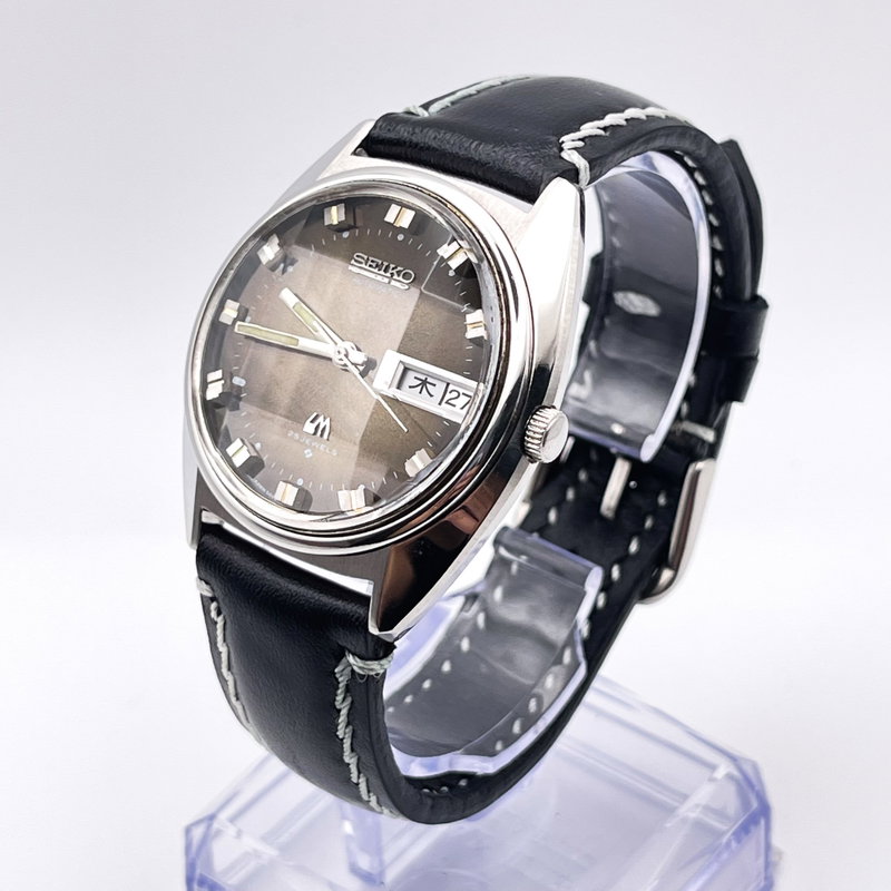 Seiko Seiko - Lord Matic "Gradient Golden Sunburst" 瑞光 – Zuikō – Auspicious Light - No reserve price - 5606-7231 - Men - 1974 vintage watch - image 3