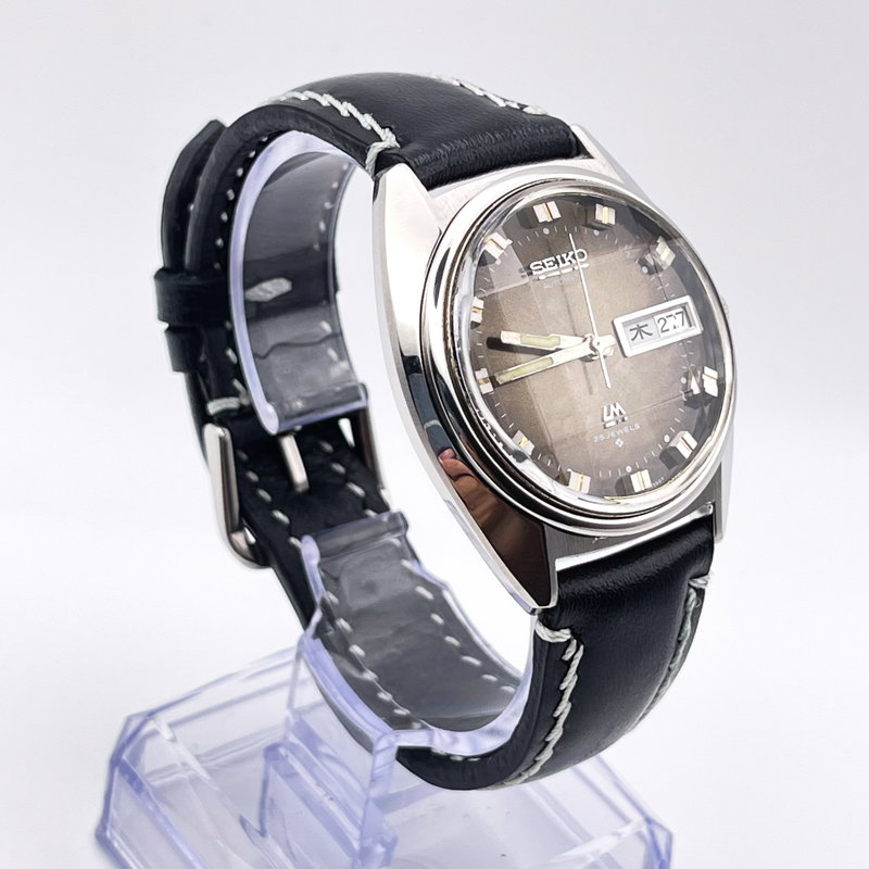 Seiko Seiko - Lord Matic "Gradient Golden Sunburst" 瑞光 – Zuikō – Auspicious Light - No reserve price - 5606-7231 - Men - 1974 vintage watch - image 4