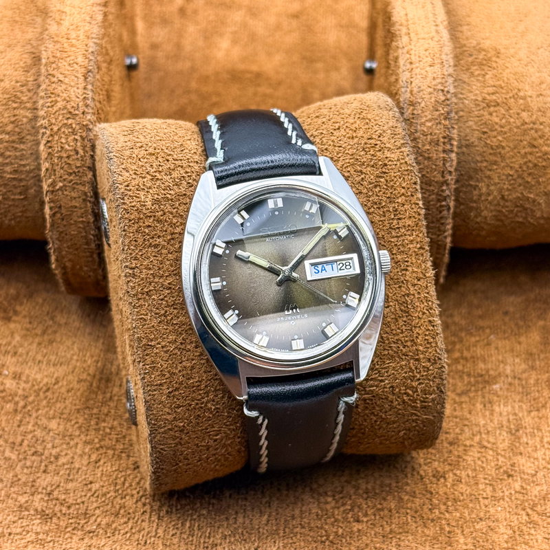 Seiko Seiko - Lord Matic "Gradient Golden Sunburst" 瑞光 – Zuikō – Auspicious Light - No reserve price - 5606-7231 - Men - 1974 vintage watch - image 11