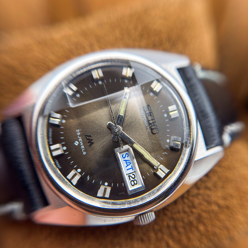 Seiko Seiko - Lord Matic "Gradient Golden Sunburst" 瑞光 – Zuikō – Auspicious Light - No reserve price - 5606-7231 - Men - 1974 vintage watch - image 19