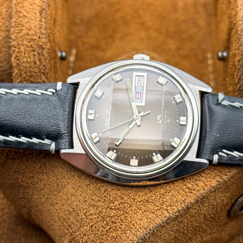 Seiko Seiko - Lord Matic "Gradient Golden Sunburst" 瑞光 – Zuikō – Auspicious Light - No reserve price - 5606-7231 - Men - 1974 vintage watch - image 28