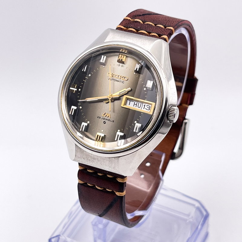 Seiko Seiko - Lord Matic "Gradient Charcoal Grey Sunburst" 王映 – Ōei – Royal Reflection - No reserve price - 5606-7290 - Men - 1973 vintage watch - image 1
