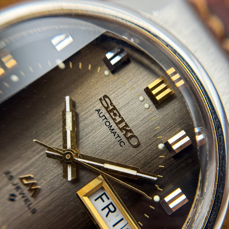 Seiko Seiko - Lord Matic "Gradient Charcoal Grey Sunburst" 王映 – Ōei – Royal Reflection - No reserve price - 5606-7290 - Men - 1973 vintage watch - image 15
