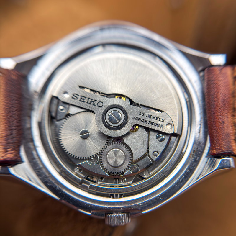 Seiko Seiko - Lord Matic "Gradient Charcoal Grey Sunburst" 王映 – Ōei – Royal Reflection - No reserve price - 5606-7290 - Men - 1973 vintage watch - image 22