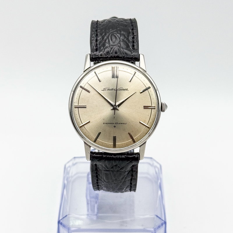 Seiko Seiko - Liner 雅月 (Miyabi Zuki) – Elegant Moon - No reserve price - J15001E - Men - 1962 vintage watch - image 4