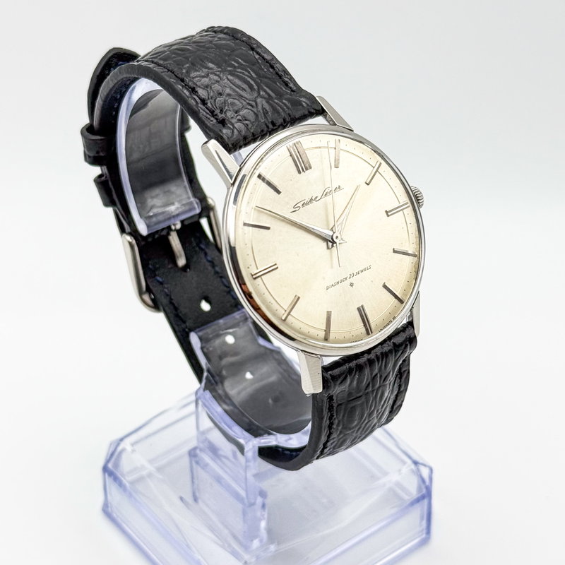 Seiko Seiko - Liner 雅月 (Miyabi Zuki) – Elegant Moon - No reserve price - J15001E - Men - 1962 vintage watch - image 5
