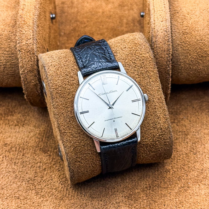 Seiko Seiko - Liner 雅月 (Miyabi Zuki) – Elegant Moon - No reserve price - J15001E - Men - 1962 vintage watch - image 13