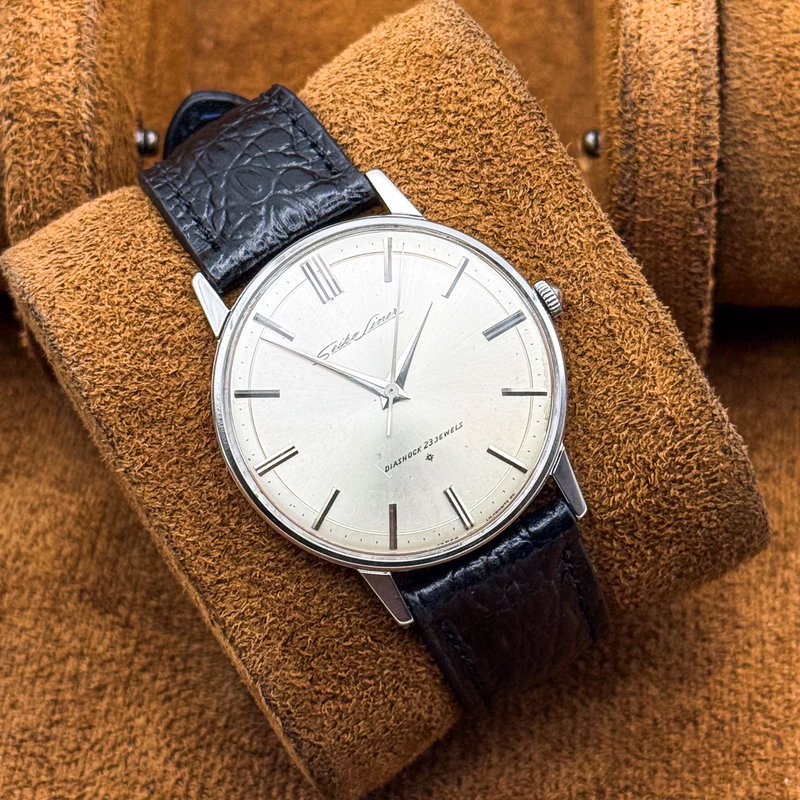 Seiko Seiko - Liner 雅月 (Miyabi Zuki) – Elegant Moon - No reserve price - J15001E - Men - 1962 vintage watch - image 14