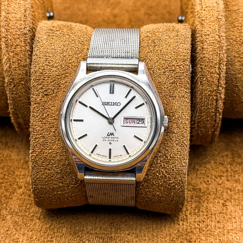 Seiko Seiko - Lord Matic 巡光 (Junkō) – Circulating Light - No Reserve Price - 5606-7070 - Men - 1969 vintage watch - image 3