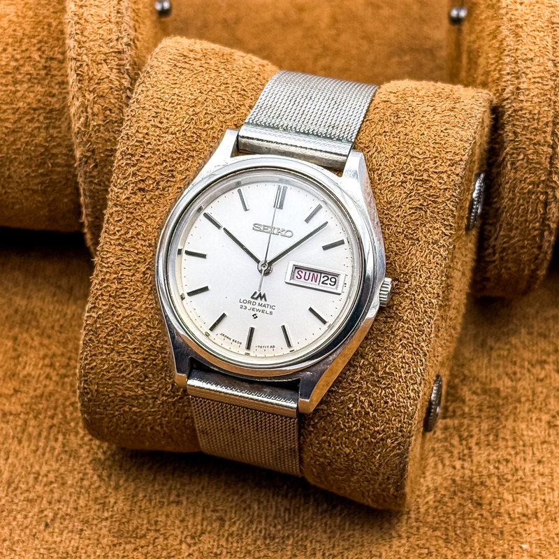 Seiko Seiko - Lord Matic 巡光 (Junkō) – Circulating Light - No Reserve Price - 5606-7070 - Men - 1969 vintage watch - image 6
