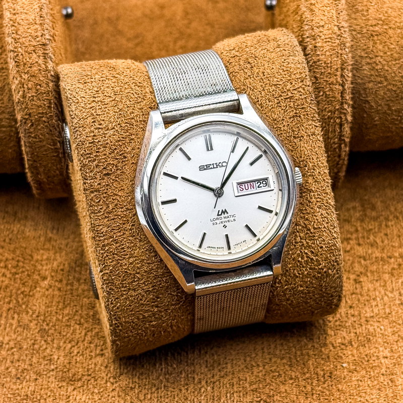 Seiko Seiko - Lord Matic 巡光 (Junkō) – Circulating Light - No Reserve Price - 5606-7070 - Men - 1969 vintage watch - image 4