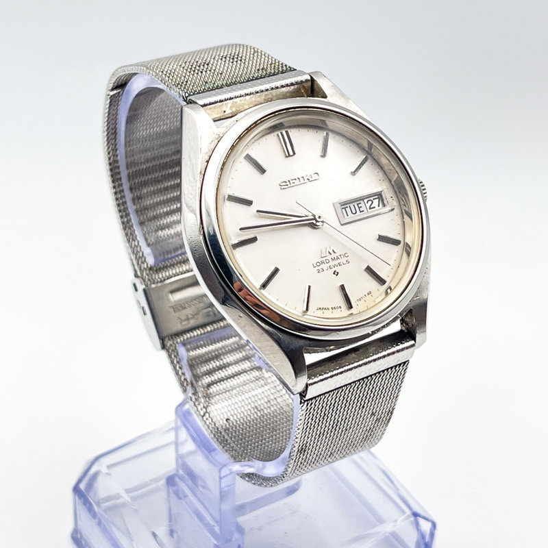 Seiko Seiko - Lord Matic 巡光 (Junkō) – Circulating Light - No Reserve Price - 5606-7070 - Men - 1969 vintage watch - image 2
