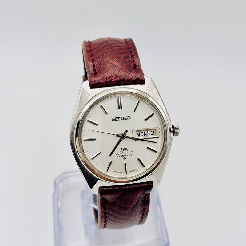 Seiko Seiko - Lord Matic 月羽 (Tsukiba) – Moon Feather - No Reserve Price - 5606-7000 - Men - 1970 vintage watch - image 14