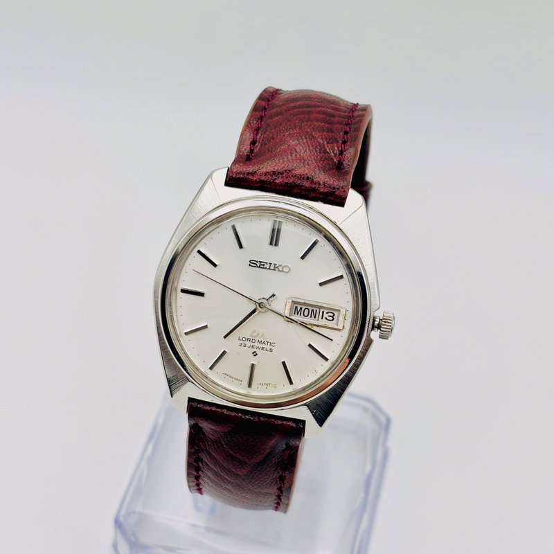 Seiko Seiko - Lord Matic 月羽 (Tsukiba) – Moon Feather - No Reserve Price - 5606-7000 - Men - 1970 vintage watch - image 15