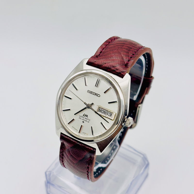 Seiko Seiko - Lord Matic 月羽 (Tsukiba) – Moon Feather - No Reserve Price - 5606-7000 - Men - 1970 vintage watch - image 16