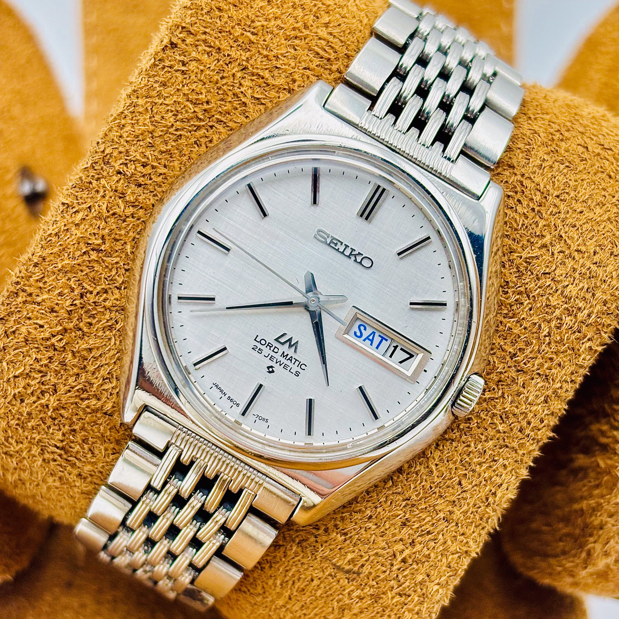 Seiko - Lord Matic [Near-Mint] 志光 (Shikō) – Light of Ambition - No Reserve Price - 5606-7010 - Men - 1971
