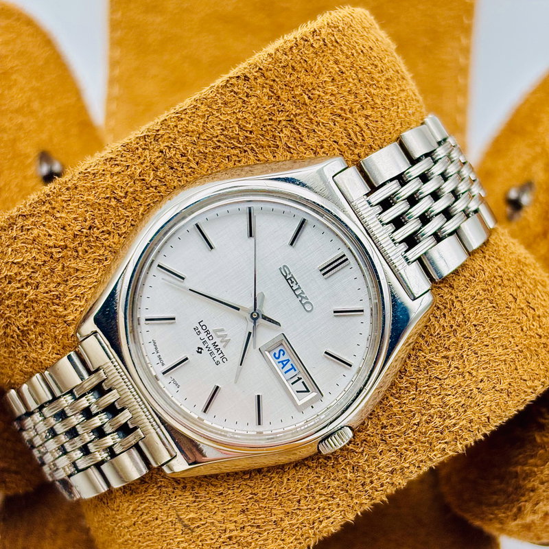 Seiko Seiko - Lord Matic [Near-Mint] 志光 (Shikō) – Light of Ambition - No Reserve Price - 5606-7010 - Men - 1971 vintage watch - image 5