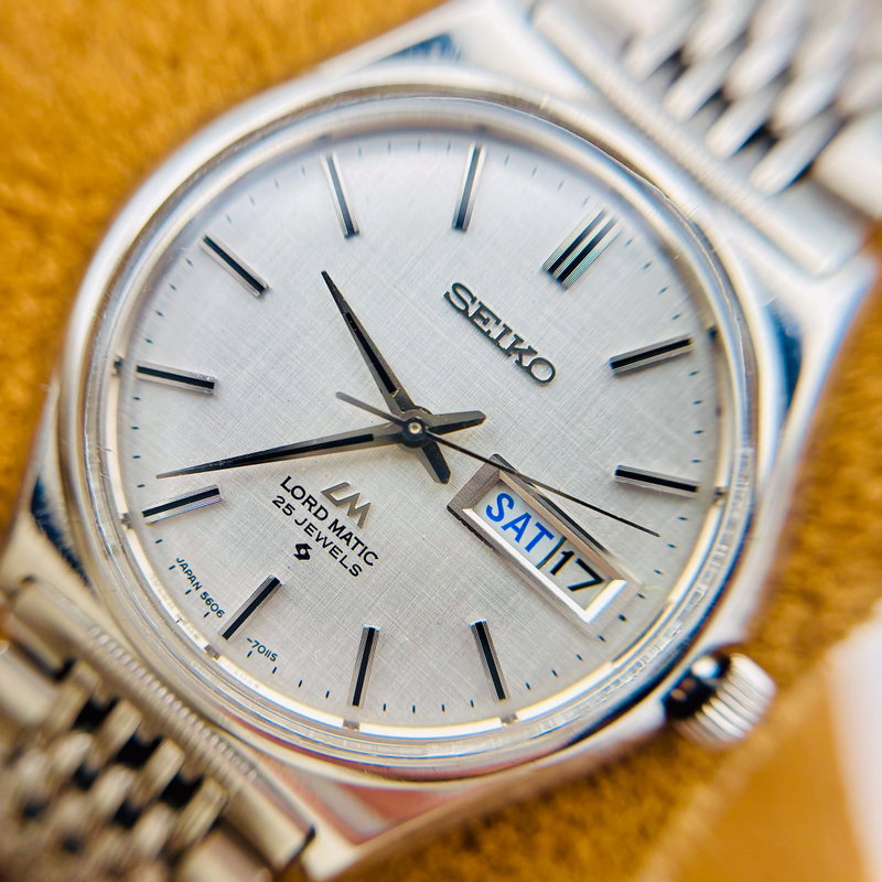 Seiko Seiko - Lord Matic [Near-Mint] 志光 (Shikō) – Light of Ambition - No Reserve Price - 5606-7010 - Men - 1971 vintage watch - image 7
