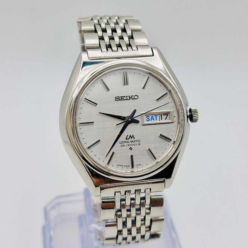Seiko Seiko - Lord Matic [Near-Mint] 志光 (Shikō) – Light of Ambition - No Reserve Price - 5606-7010 - Men - 1971 vintage watch - image 16