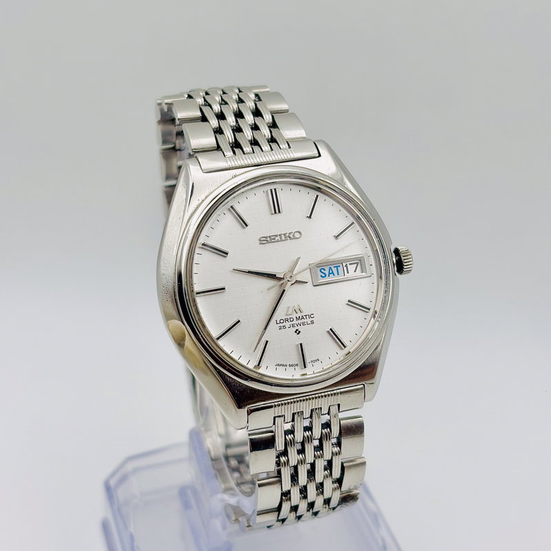 Seiko Seiko - Lord Matic [Near-Mint] 志光 (Shikō) – Light of Ambition - No Reserve Price - 5606-7010 - Men - 1971 vintage watch - image 26
