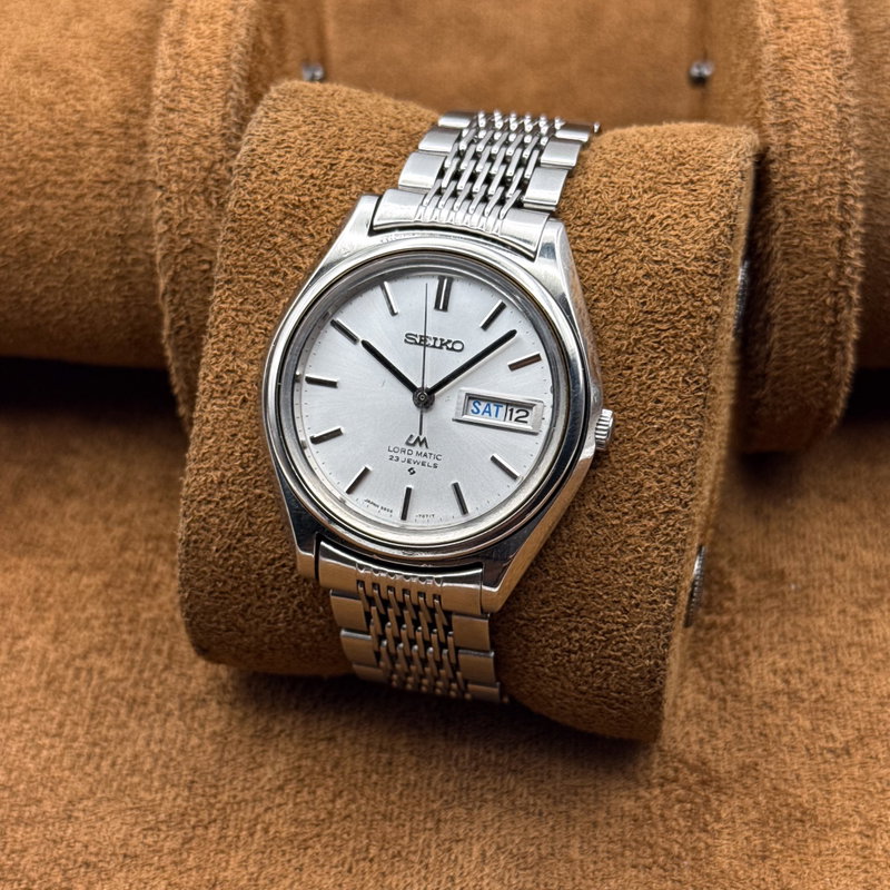 Seiko Seiko - Lord Matic 貴銀 (Kigin) – Noble Silver - No reserve price - 5606-7070 - Men - 1970 vintage watch - image 3