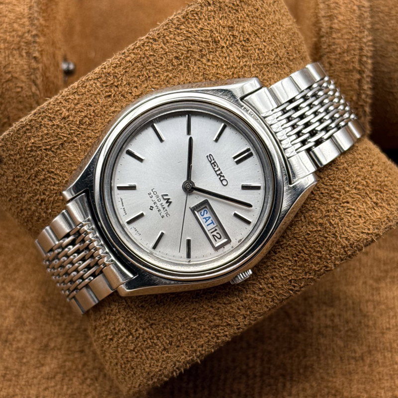 Seiko Seiko - Lord Matic 貴銀 (Kigin) – Noble Silver - No reserve price - 5606-7070 - Men - 1970 vintage watch - image 1