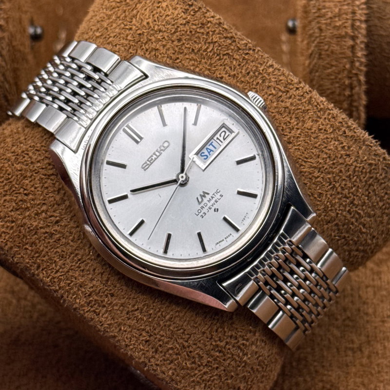 Seiko Seiko - Lord Matic 貴銀 (Kigin) – Noble Silver - No reserve price - 5606-7070 - Men - 1970 vintage watch - image 8