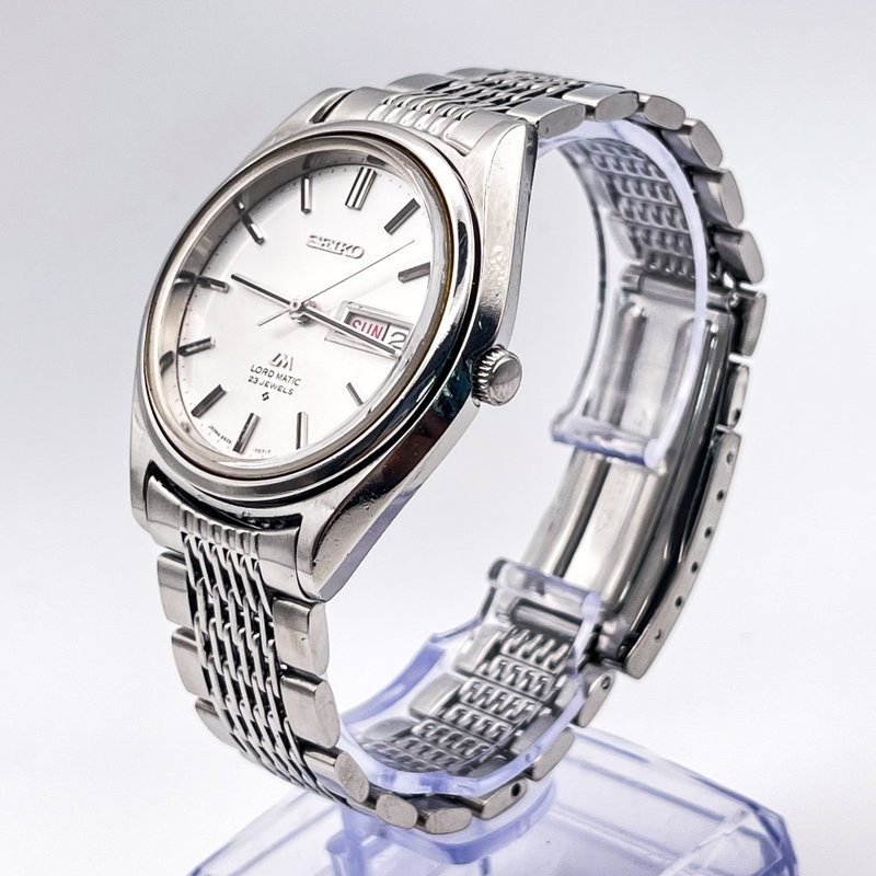 Seiko Seiko - Lord Matic 貴銀 (Kigin) – Noble Silver - No reserve price - 5606-7070 - Men - 1970 vintage watch - image 16