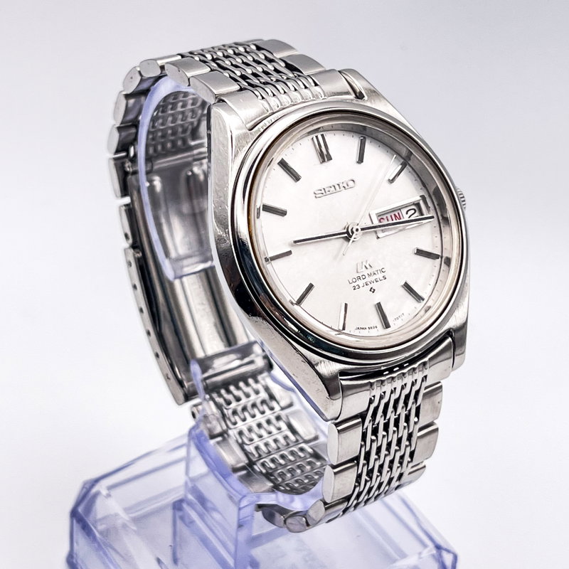 Seiko Seiko - Lord Matic 貴銀 (Kigin) – Noble Silver - No reserve price - 5606-7070 - Men - 1970 vintage watch - image 17