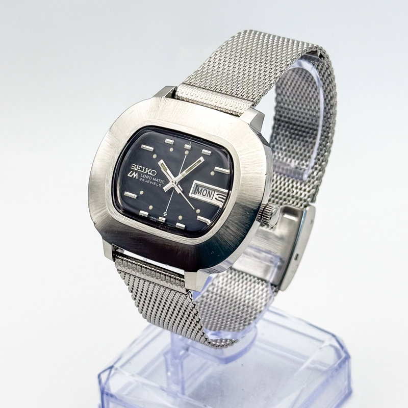 Seiko Seiko - Lord Matic 波律 (Haritsu) – Wave Rhythm - No reserve price - 5606-5011 - Men - 1972 vintage watch - image 2