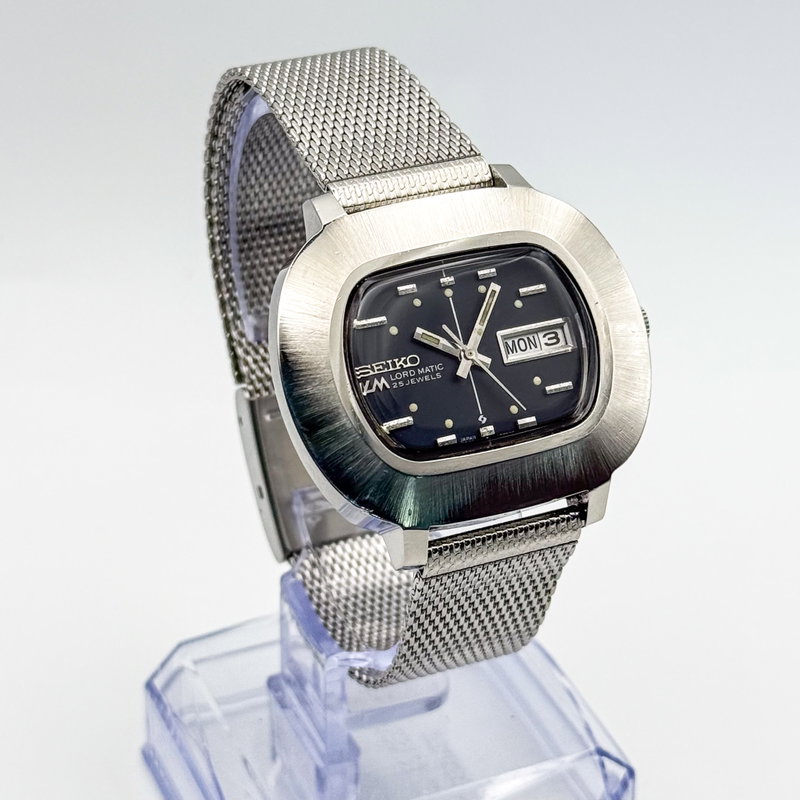 Seiko Seiko - Lord Matic 波律 (Haritsu) – Wave Rhythm - No reserve price - 5606-5011 - Men - 1972 vintage watch - image 3