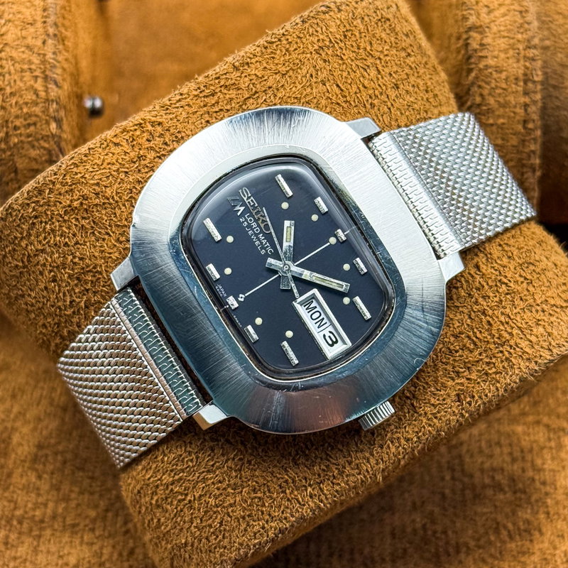 Seiko Seiko - Lord Matic 波律 (Haritsu) – Wave Rhythm - No reserve price - 5606-5011 - Men - 1972 vintage watch - image 13