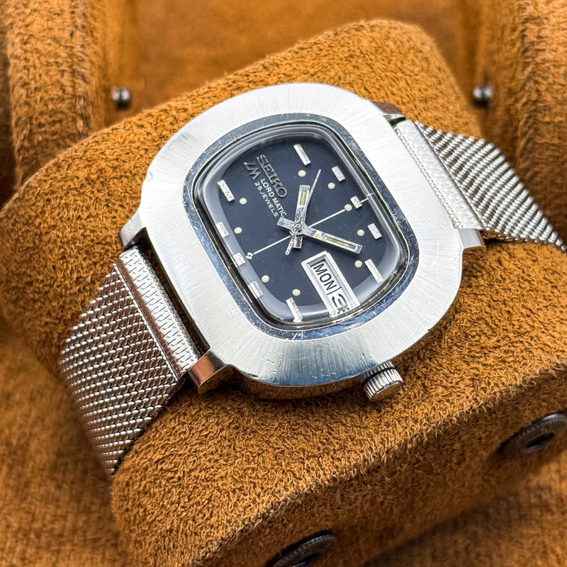 Seiko Seiko - Lord Matic 波律 (Haritsu) – Wave Rhythm - No reserve price - 5606-5011 - Men - 1972 vintage watch - image 14