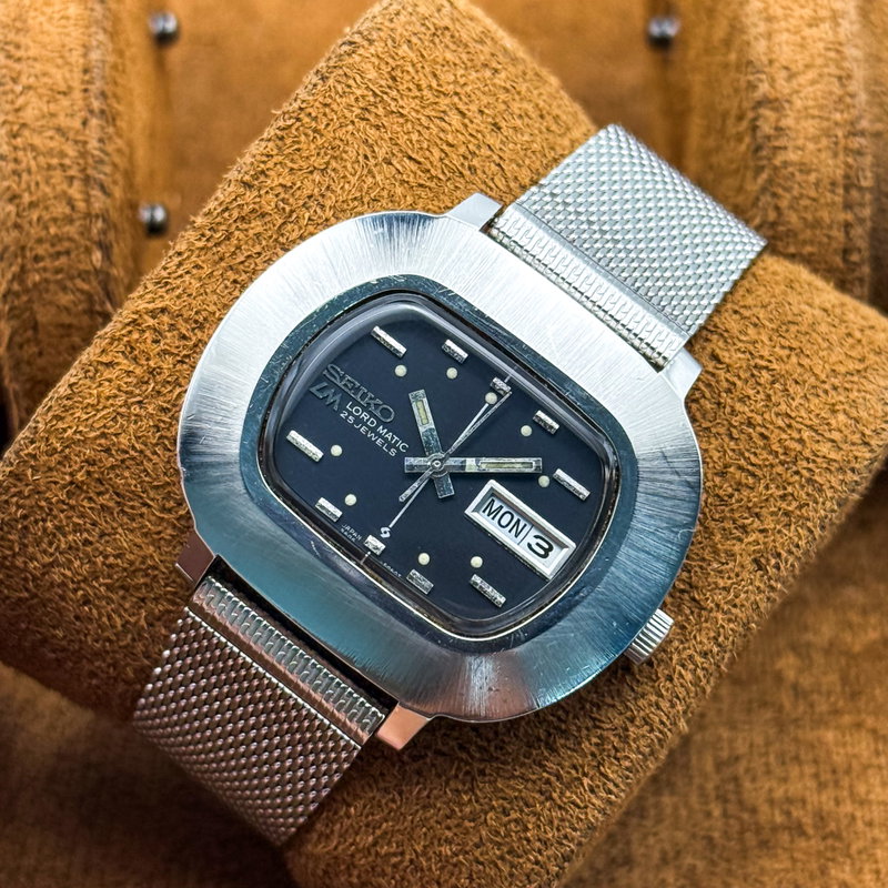 Seiko Seiko - Lord Matic 波律 (Haritsu) – Wave Rhythm - No reserve price - 5606-5011 - Men - 1972 vintage watch - image 15