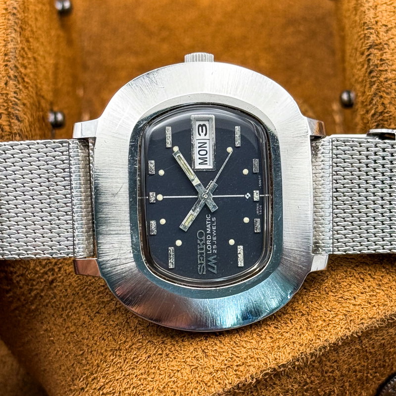 Seiko Seiko - Lord Matic 波律 (Haritsu) – Wave Rhythm - No reserve price - 5606-5011 - Men - 1972 vintage watch - image 19