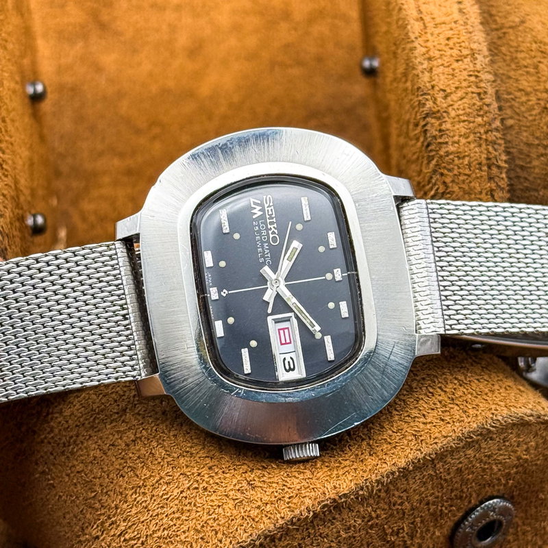 Seiko Seiko - Lord Matic 波律 (Haritsu) – Wave Rhythm - No reserve price - 5606-5011 - Men - 1972 vintage watch - image 20