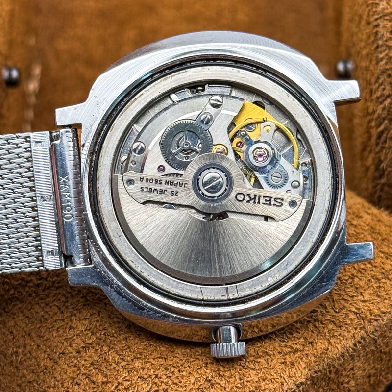 Seiko Seiko - Lord Matic 波律 (Haritsu) – Wave Rhythm - No reserve price - 5606-5011 - Men - 1972 vintage watch - image 23