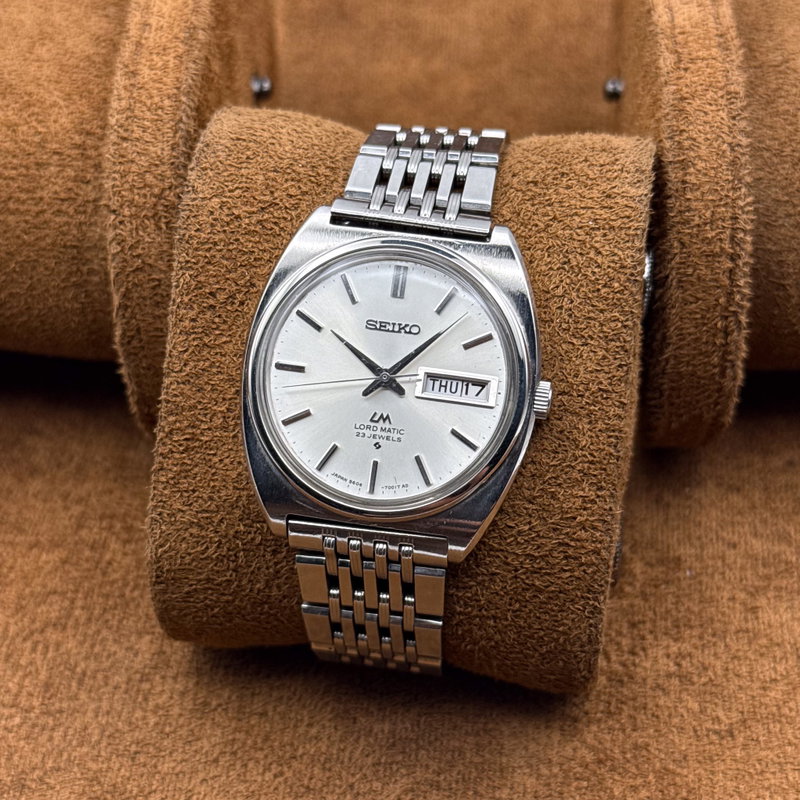 Seiko Seiko - Lord Matic 純光 (Junkō) – Pure Light - No reserve price - 5606-7050 - Men - 1979 vintage watch - image 3