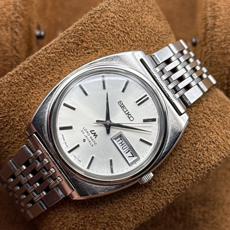 Seiko Seiko - Lord Matic 純光 (Junkō) – Pure Light - No reserve price - 5606-7050 - Men - 1979 vintage watch - image 7