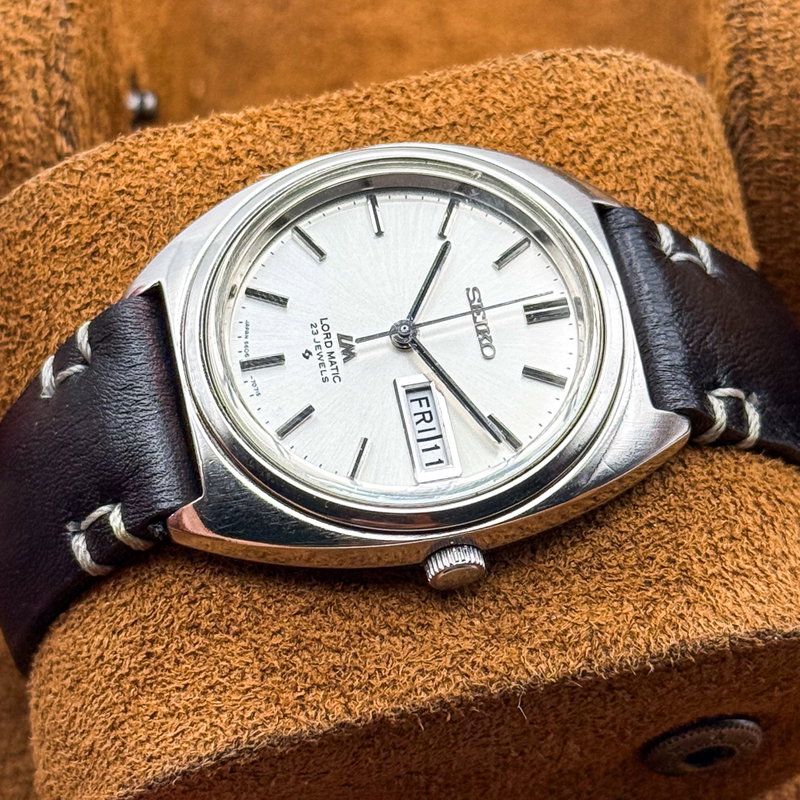 Seiko Seiko - Lord Matic 繊影 – Senei – Delicate Shadow - No reserve price - 5606-7140 - Men - 1970 vintage watch - image 17