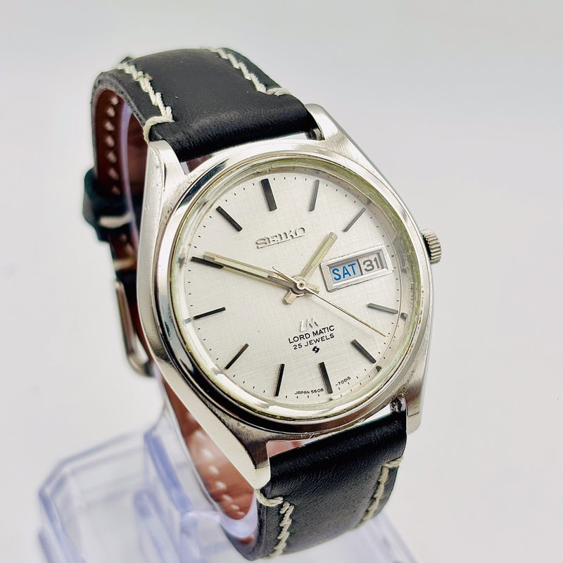 Seiko Seiko - Lord Matic 昇進 (Shōshin) – Advancement - No reserve price - 5606-7070 - Men - 1970 vintage watch - image 4