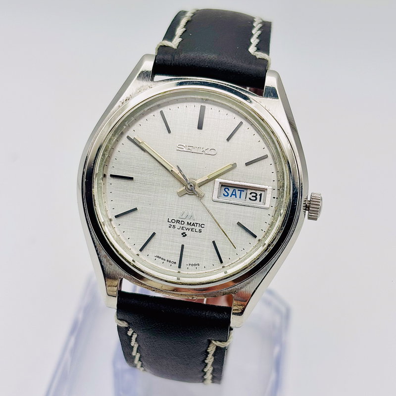 Seiko Seiko - Lord Matic 昇進 (Shōshin) – Advancement - No reserve price - 5606-7070 - Men - 1970 vintage watch - image 1