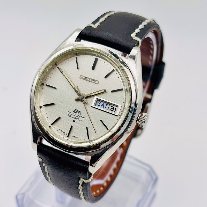 Seiko Seiko - Lord Matic 昇進 (Shōshin) – Advancement - No reserve price - 5606-7070 - Men - 1970 vintage watch - image 2