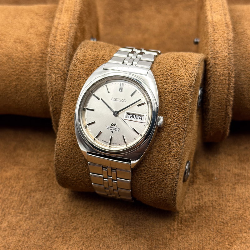 Seiko Seiko - Lord Matic 白静 (Hakusei) – White Silence - No reserve price - 5606-7140 - Men - 1971 vintage watch - image 4